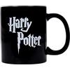 SD TOYS Logo Harry Potter Tazza, Ceramica, Bianco/Nero, 8 cm