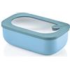 Guzzini Kitchen Active Design Contenitore Ermetico Rettangolare per Frigo/Freezer/Forno a Microonde, Spalvieri & Del Ciotto, 20 x 12 x h7 cm, 900 cc, Blu