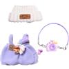 TYXHXTF Clothes, Vestiti per Bambole da 17 cm, Vestiti Adatti per il Peluche , Accessori per bambole , Non Includere i Peluche Giocattoli（Viola）