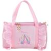 RTMYOR Borsa da danza carina per ragazze, borsa sportiva, borsa a tracolla, borsone da ballerina, per ragazze ballerine, Scarpe, Borse da ballo carine per ragazze