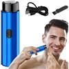 Generic Rasoio elettrico Minni per viso da uomo - Rasoio cordless, rasoio portatile da uomo | Strumento elettrico per toelettatura, rasoio tascabile da viaggio ricaricabile tramite USB, un pulsante e