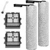 DianSung Spazzole Rullo + filtro per Tineco Floor One S5 Combo / S5 Combo Power Kit aspirapolvere Parti di ricambio, set di accessori 2 Rulli per spazzole + 2 Filtri + 1 Spazzola pulizia
