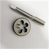 Gvrxec Set di maschi e fili, M14 x 1 mm, filettatura fine, set di taglio dritto scanalato, materiale in acciaio ad alta velocità, rullo di raso, per il taglio di filettature
