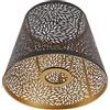 HEEPDD Paralume in Metallo, E27 E26 Paralume in Albero Foresta di Ferro Copertura Decorativa Unica per Lampada da Tavolo Lampada da Terra Lampada a Sospensione Soggiorno Camera da Letto