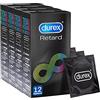 Durex Lunga Durata Preservativi, Azione Ritardante, 48 Profilattici, 4 confezioni da 12