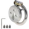 MKGMYGZ Gabbia Pene Chastity Cage Cock Cage Uomo Castità Maschile Per Giochi Erotitici Sexy Per Coppie 2 (40mm)