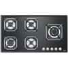 Lofra HGN950 Piano Incasso, Vetro/Nero