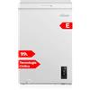 Nilson Congelatore orizzontale bianco NCH1000EDC. Capacità 99 litri, Dual Cooling, 4 Star, Modalità Super Congelamento, Tecnologia Ciclico, Porta Pieghevole, 1 Cestino, Basso Livello Sonoro