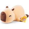 Hug-A-Lumps (medium di ZURU, peluche ponderato coccoloso e schiacciabile, Capybara(Connie)