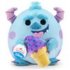 Snackles Disney, peluche da 35 cm di ZURU, peluche con accessorio snack(SULLEY)