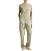 United Colors of Benetton Pantalone 4AGHDF05V, Verde Militare 0W9, 42 Donna