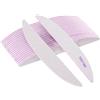 Carehabi 20 lime per unghie, lima per unghie professionale a doppio lato, riutilizzabile 100/180 grit per saloni di manicure, fai da te per nail art