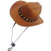 Generico Cappello da cane, Cappello da cowboy per gatto | Cappello da cowboy traspirante per gatti | Comodi cappelli cosplay per costumi da cowboy, costumi di Halloween per cuccioli per cani e gatti di piccola