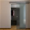 FIP PORTA SCORREVOLE ESTERNA IN VETRO SATINATO 60X210 (SINISTRA)