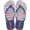Ipanema Classica Happy XII Fem, Infradito Donna, bianco/blu/rosso, 39 EU