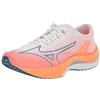 Mizuno Scarpe da Corsa Wave Rebellion Flash da Uomo, Bianco/Argento, 43 EU