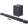 Jbl Soundbar Jbl 5.1.2, wireless, nero, audio surround, subwoofer potente