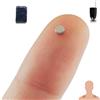 PingaOculto Auricolari Spia Esami GSM Nano Mini Invisibile Nascosto SIM con Microfono e Strisce Adesive - Micro Cuffie Invisibili Piccolo Orecchio (Auricolari Spia Pezzo GSM Nano + Vip Pro UltraMini)