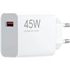 Xiaomi Caricabatterie 45W Turbo Charging, Alimentatore da Muro USB-A, Ricarica Rapida per Smartphone e Tablet Xiaomi e Redmi, Compatto e Leggero, Protezione Multipla, Colore Bianco (Versione Europea)