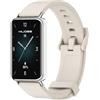 GIOPUEY Cinturini Compatibile con Honor Band 9, Morbido Silicone Cinturino [Resistente all'Usura] [Traspirante] - Beige