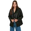 Trendyol Black Pocket Detailed Jacket Giacca Nera con Tasche, Nero, 36 da Donna
