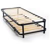 DOLCI SOGNI Rete Letto Singolo Estraibile Bambini, Struttura 80x190, Secondo Letto a Scomparsa, 100% Made In Italy