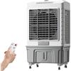 WXXSHGDW Raffreddatore d'Aria Evaporativo, Rinfrescatore d'Aria Portatile con Telecomando, Condizionatore d'Aria 3 in 1, Grande Serbatoio dell'Acqua da 55 Litri, Umidificatore Industriale