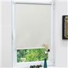 Grandekor Tenda a Rullo Oscurante Senza Forare Crema 70l x 230A cm(Tessuto 66cm) Blackout Protezione Solare per Finestre e Porte Interne Montaggio Flexibile (Con/Senza Fori) avvolgibile