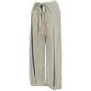 GURU SHOP Guru-Shop, Pantaloni Palazzo, Gonna Boho Lunga, Pantaloni a Portafoglio, Pantaloni Estivi Beige, Modello 7, Sintetico, Dimensione Indumenti:38, Pantaloni Lunghi