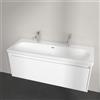 Villeroy & Boch Skyla lavabo doppio, 5A51C4RW, Skyla stone white [Lavabi > Lavabi Doppi]