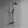 OMNIRES UNI sistema doccia, termostatico, Y1244JBL, UNI nero opaco [Rubinetteria Bagno > Colonne Doccia]