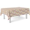 Martina Home Tovaglia in tela cerata ODET rossa 220 x 140 cm