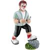 GILDE Clown Bleib Fit in resina - Personaggio decorativo da collezione - Multicolore, altezza 15 cm, larghezza 7 cm, profondità 10 cm