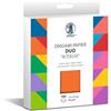 Ursus 22875599F - Carta per origami Duo Intensive, 100 fogli 80 g/m², formato 15 x 15 cm, carta da piegare bifacciale colorata in vari colori, istruzioni per la piegatura incluse