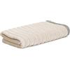 Möve New Heritage Waves and Stitches - Telo doccia in 100% cotone, 67 x 140 cm, colore: Angora