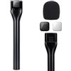 SUNMON Impugnatura per Microfono DJI Mic Mini e Rode- Set di Adattatore per Microfono Portatile per DJI Mic Mini con Filtro Antipop, Supporto per Microfono Lavalier per Intervista Reportage
