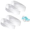 Rairsky 2 Paia Plantare Per Tallonite, 2 cm Solette Tallone, Trasparente Solette Gel Spina Calcaneare, Plantari Ortopedici Talloniera in Silicone, Solette Rialzate Uomo Solette Alzatacco Donna in Gel Adesive