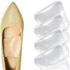 FFWTPY 4 Paia di Solette Ortopediche in Silicone Supporto per Arco in Gel Solette Autoadesive di Supporto Cuscino Plantari in Silicone per Piedi Piatti