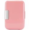 Generic Frigorifero per auto Mini frigorifero 4L/AC/DC12V Frigorifero portatile per auto Riscaldamento e raffreddamento Scatola per camera da letto Ufficio Dormitorio (Colore: Rosa, Dimensioni: 12v1