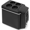 Generic Frigorifero per auto Frigorifero piccolo 6L Frigoriferi per auto Congelatore per auto Scatola di raffreddamento e riscaldamento 2 in 1 Multifunzione Viaggio