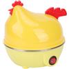 Ejoyous Cuociuova 7 Uova, Cuociuova Cuociuova Elettrico con Funzione di Spegnimento Automatico Bollitore per Uova Mini Macchina per la Colazione Standard UE 220 V (Spina europea 220 V)