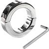 BDSMJOY Anelli Pene in Acciaio inossidabile, Anello per allenamento con pesi per il pene, Anello Pene Uomo Sextoys Cock Ring