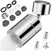 HATANSE Aeratore Rubinetto in Ottone 360° Gradi Rotary Rompigetto Rubinetto Filtro Aeratore con 2 Modalità di Spruzzatura per Rubinetti Filettati M20 / M22 / M24 per Cucin