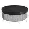 iBirdie Copertura per piscina fuori terra per piscine rotonde da 14, 15 e 16 piedi, resistente allo sbiadimento, resistente agli strappi, impermeabile e resistente alle intemperie