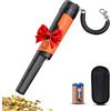 SUNPOW Metal Detector Pinpointer per Adulti e Bambini - Bacchetta Puntatore Portatile Impermeabile - Rilevamento a 360° ad Alta Sensibilità - 2 Modalità di Avviso Facile da Usare - OTMD12