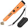 Homealexa Rilevatore Metalli Portatile Impermeabile Metal Detector Sensibile 360°Scan Pinpointer con Segnalazione di Vibrazione Bip per Caccia di Oro Tesoro Monete Gioielli Bambini Adulti