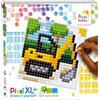 Pixel P41063 - Piastra Pixel XL Escavatore, Set Piastra di Base Flessibile, per Bambini da progettare da Soli, Sistema ad innesto a Misura di Bambino, Senza Stirare o incollare, in bioplastica