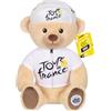 Gipsy- Animale Toys Maglia e Berretto miglior Giovane Vincitore Bianco 24 cm-Peluche Ufficiale del Tour de France. Un Orso Che celebra i futuri Campioni, Colore Muliticolor, 71902
