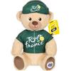 Gipsy- Animale Toys Orso Maglia e Berretto sprinteur Verde 24 cm-Peluche Ufficiale del Tour de France. Compagno di Gioco o Oggetto Decorativo, a Voi Scegliere, Colore Muliticolor, 71901