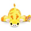 Hug-A-Lumps (medium di ZURU, peluche ponderato coccoloso e schiacciabile, Giraffe(Gigi)